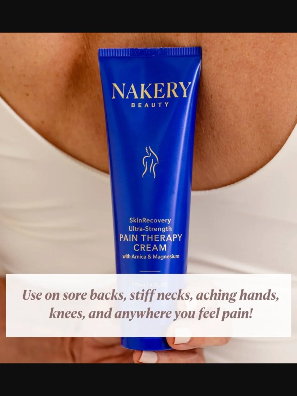 ❣️2/$36 NEW Nakery Beauty SkinRecovery Ultra-Strength Pain Therapy Cream $32.00 - Picture 6 of 8